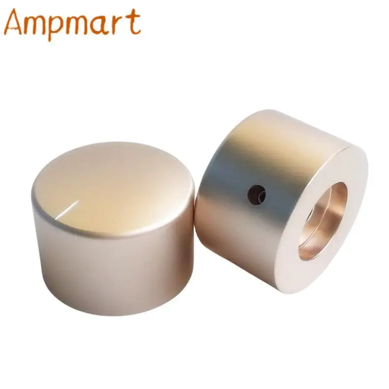 38x26MM Aluminum Alloy Knob, Guitar Amplifier HIFI CD Player Volume Adjustment Knob, Car Center Control Knob. Aperture 6.0MM