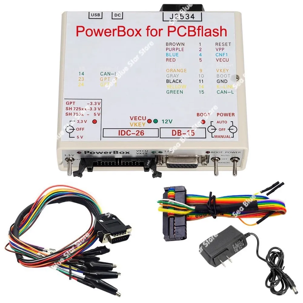 

OBD Protocol Junction Box PowerBox for PCMFlash KTM JTAG Hitachi J2534