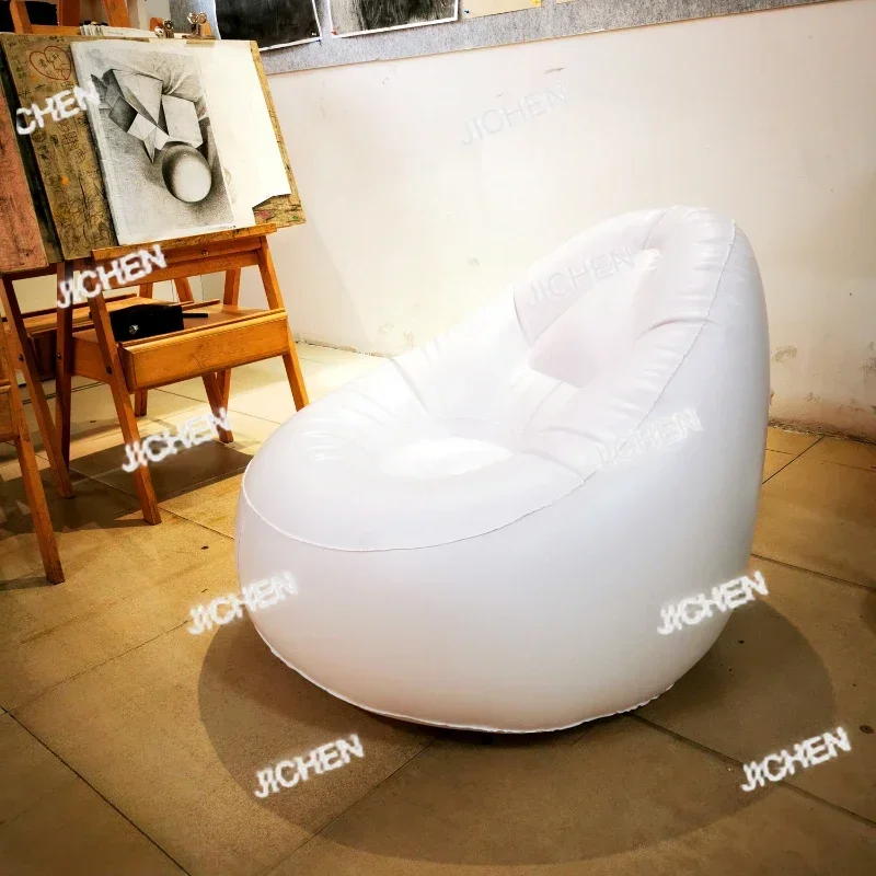 Canapé Gonflable Transparent Pour Intérieur Et Extérieur - Chaise Longue Plage Pliante, Jardin, Fêtes, Piscine