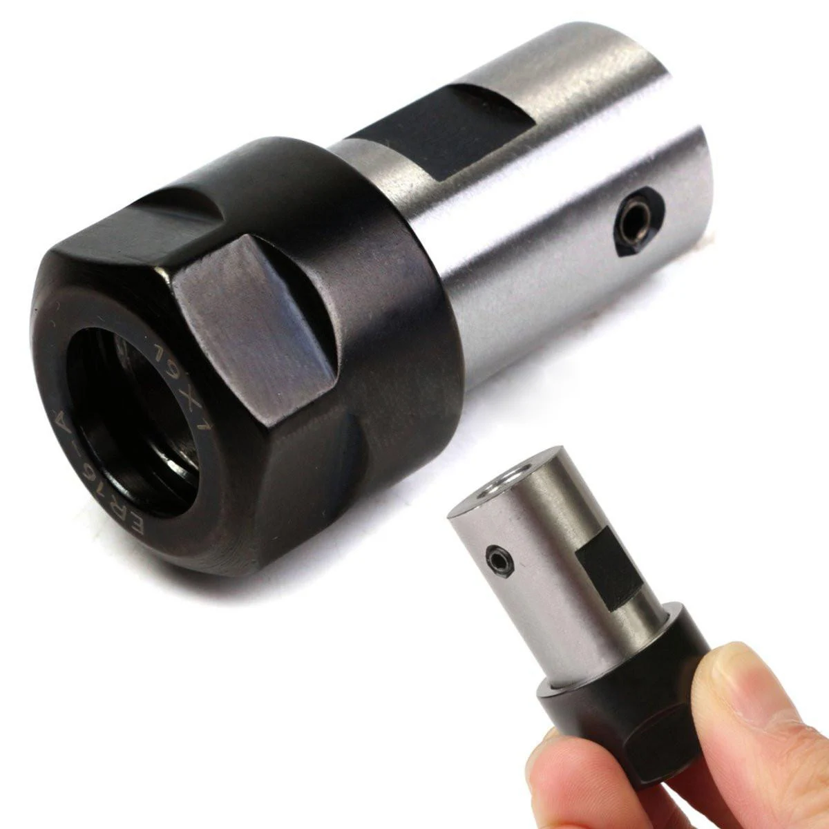 A84X-ER16 Collet Chuck Motor Shaft Spindle Extension Rod Holder 8MM CNC Milling