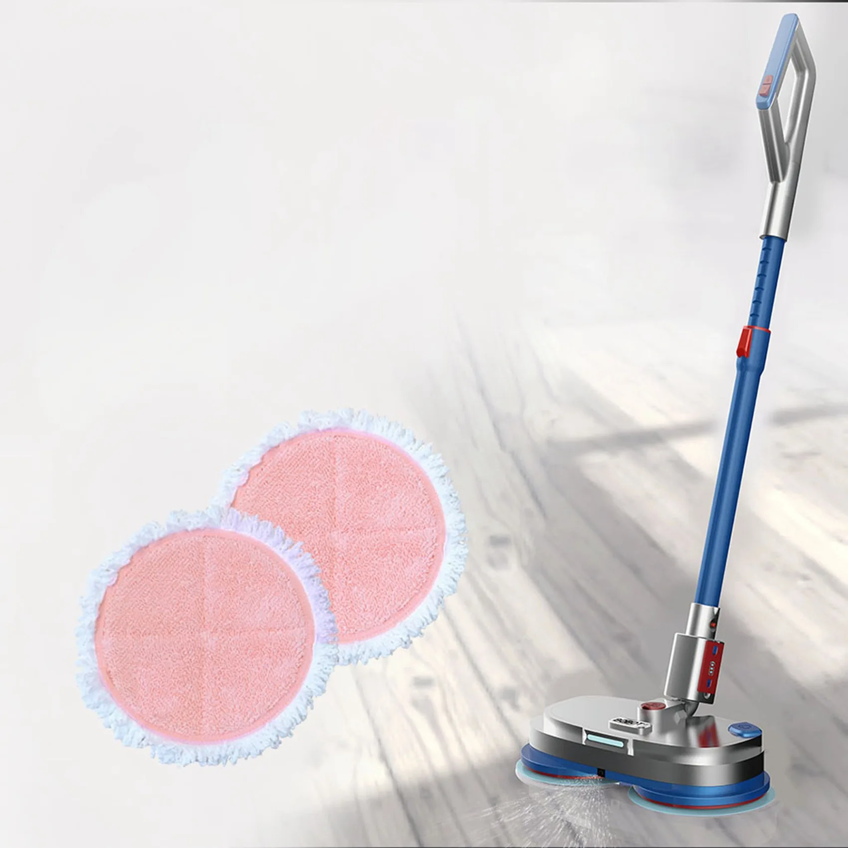 CKFAM-6Pcs Replacement Steam Mop Cloths Electric Mop Cleaning Pads For Bobot 8 And 9 Series,Floor Mop Replacement Parts
