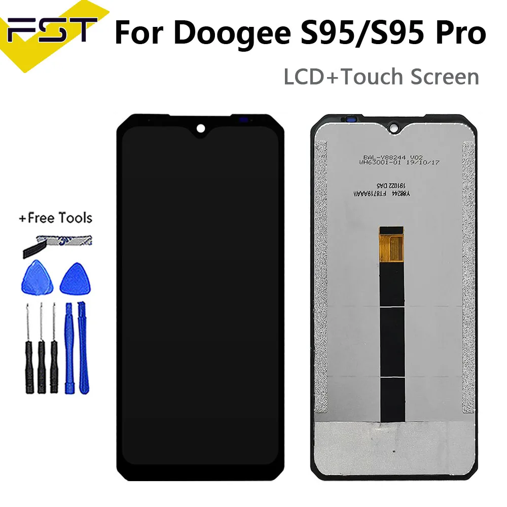 Original For Doogee S95 Pro LCD Display Touch Screen Digitizer Assembly For Doogee S95 Pro LCD Doogee S95Pro LCD Display Repair