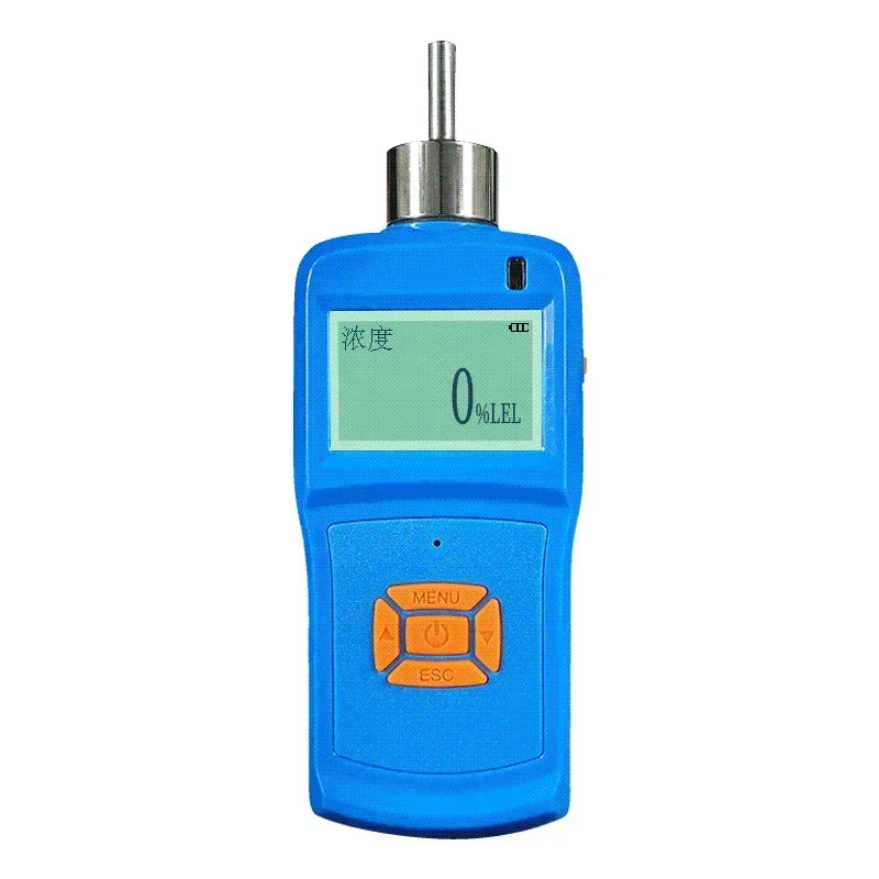 Kp830 Pump Suction Portable Gas Detector Combustible Oxygen Hydrogen Sulfide Carbon Monoxide Alarm