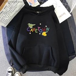 Felpa con cappuccio con stampa ventaglio cavettown felpa con grafica Cartoon Lemon Boy con cappuccio da uomo felpa con cappuccio Y2k Sudadera donna Kawaii abbigliamento in pile