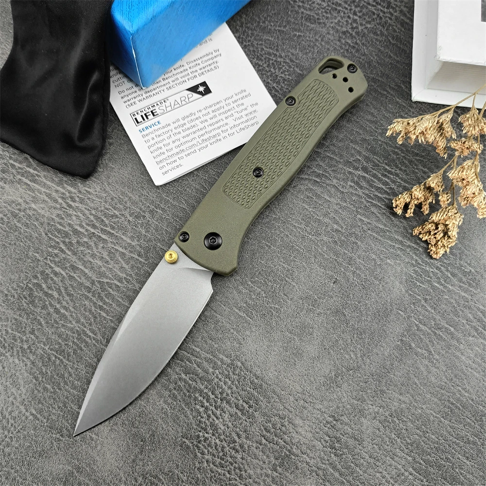 

BM 535 уличный многофункциональный складной нож для мужчин EDC, инструмент для охоты и рыбалки, лезвие из нержавеющей стали, нейлоновая ручка из волокна