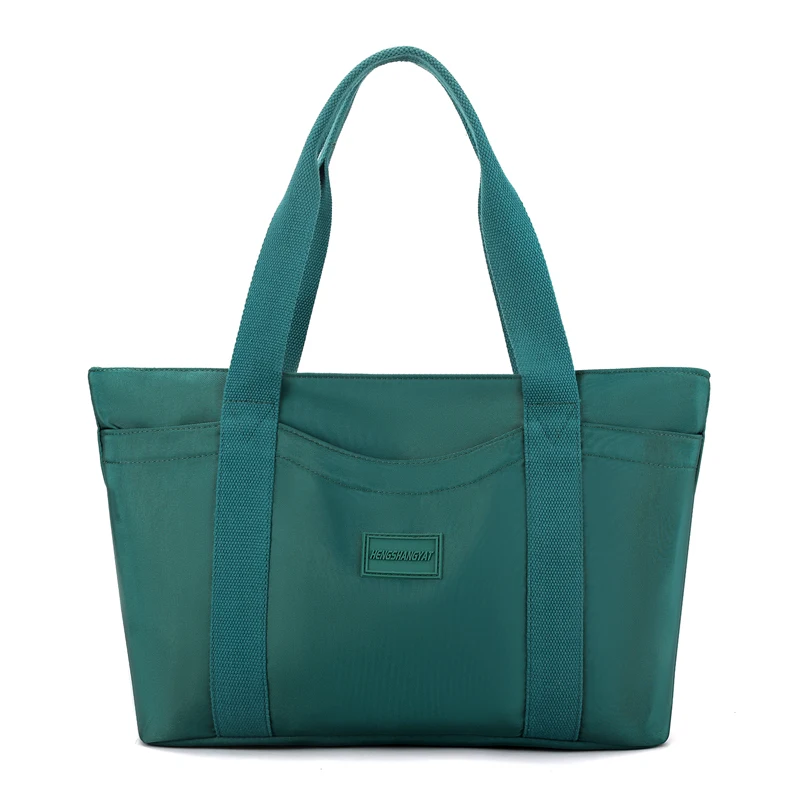 

High Quality Top-Handle Bag Women's Shoulder bag Portable Female Handbag Purses Nylon Ladies Zipper Tote Bag 2024 New