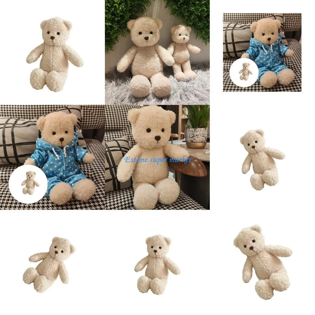 

090B Snuggly Stuffed Animal Toy Plush Toy Doll Stress Relief Throw Pillow Nursery Room Essential Emotion Support Cuddle Doll
