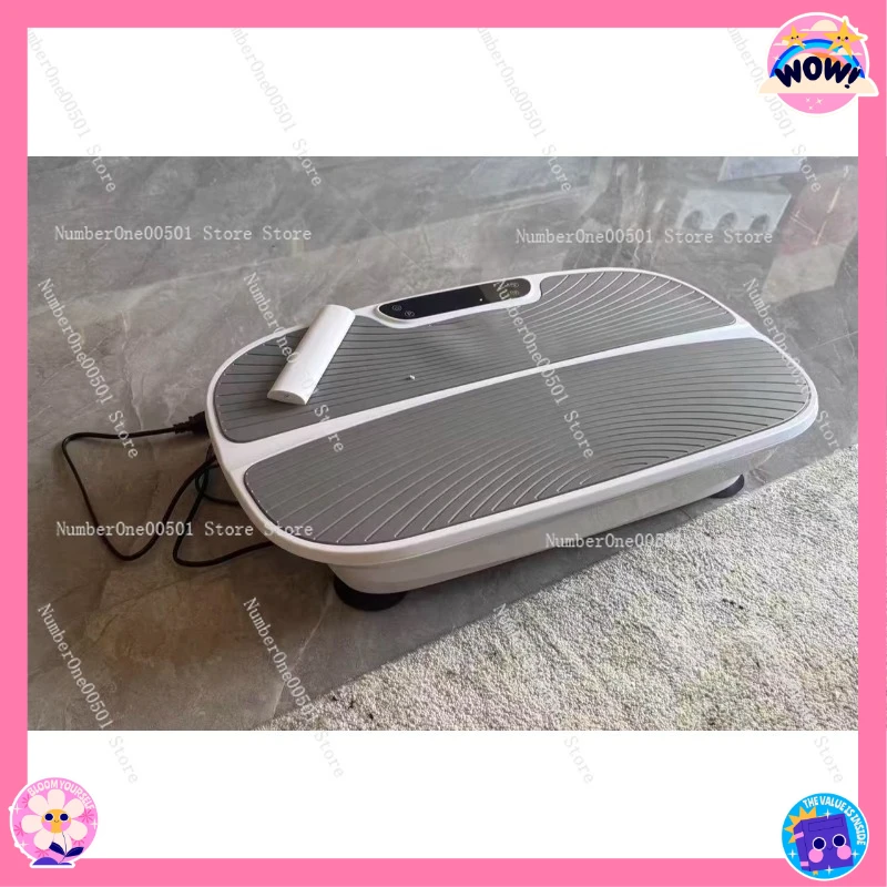 Máquina de Plataforma Vibratoria de Cuerpo Completo para Uso Doméstico, Equipo de Ejercicio para Reducir la Grasa Abdominal y de la Cintura, Masajeador Vibrador