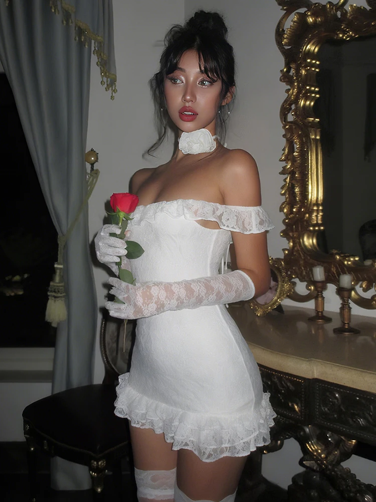 Estranho gato jacquard plissado vestido feminino slash neck em camadas pêssego hip vestido + luvas longas natal aniversário sexy magro clubwear