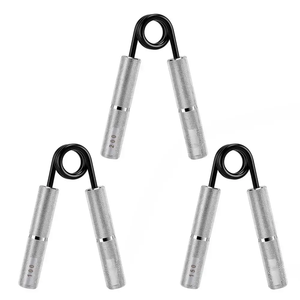 مجموعة Power Gripper - مجموعة تقوية قبضة اليد الاحترافية مكونة من 3 قطع، تمرين المعصم والساعد، قوة قبضة التكسير