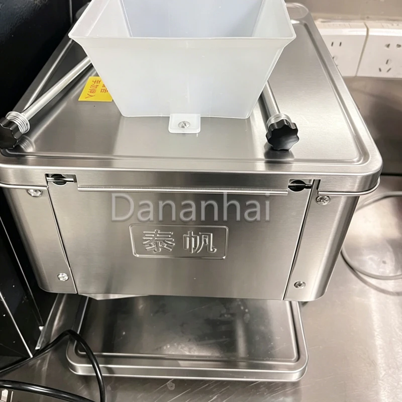 

Electric Fully Automatic Meat Cutter Machine Commercial Household Vegetable Slicer Chopper Compact Size for Kitchen Use
