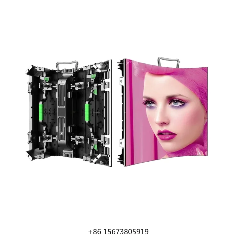 

P3.9 Indoor Flexible Stage Backdrop Curve Led Screen Video Wall Pantalla Flexible Led Display Panel Outdoor