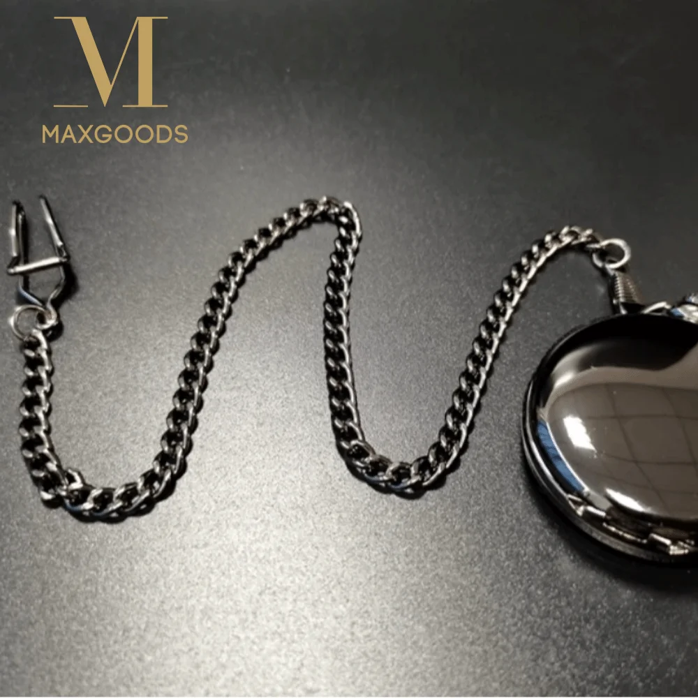 Fashion Alloy Pocket Watch Chain Vintage Style Classic Waist Chain Thick Metal Chain Pocket Fob Watches