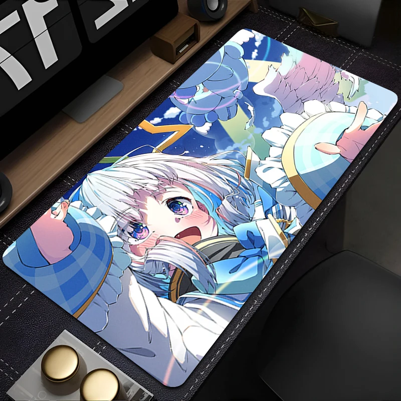 

Mouse Pad Large Hololive Amane Kanata Gamer Keyboard Mat Pads Gaming Desk Protector Laptops Mousepad Deskmat PC carpet Mousepad
