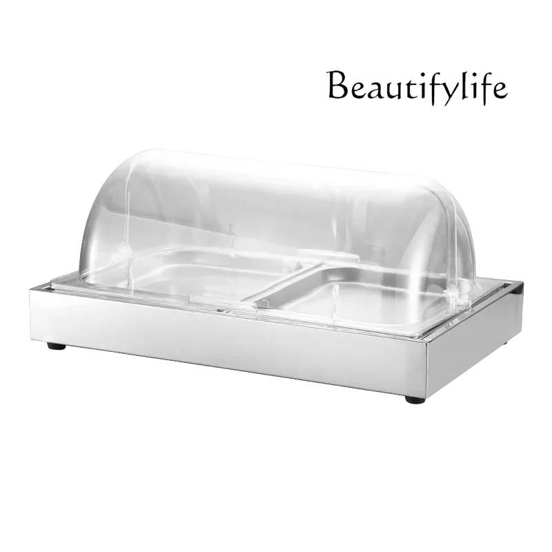 Chilled Display Table Food Rack Display Table Restaurant Seafood Display Rack Seafood Preservation Table