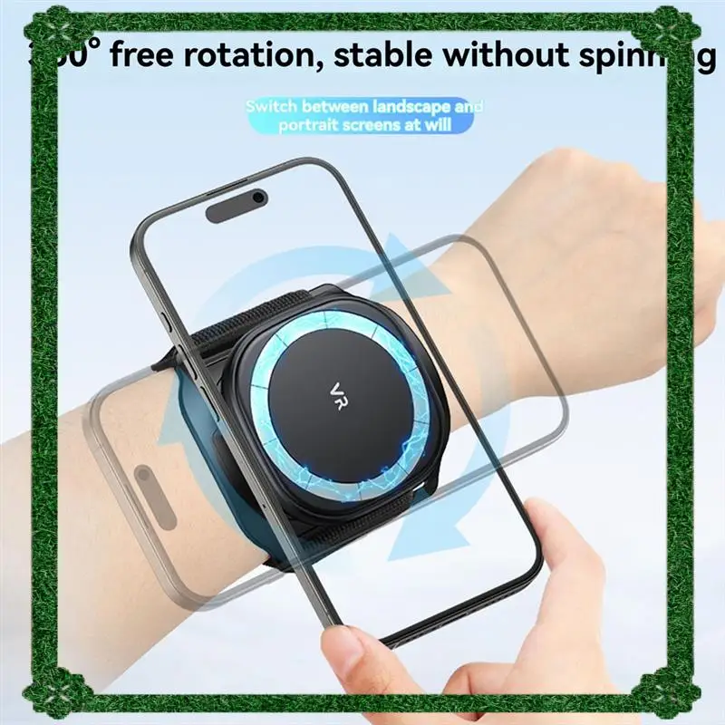 

24-Hour Delivery Smartphone Portable Wrist Magnetic Phone Stand Flexible Tools Stand Compatible Android Breathable Silicone