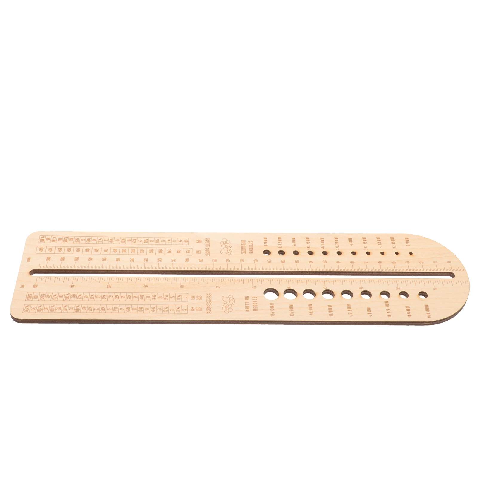 

Wooden Sock Blocker For Needle Crochet Ruler Tool Sewing Measuring Gauge Wood Ruler Weaving Sock Knitting Tool Wood Gauge For
