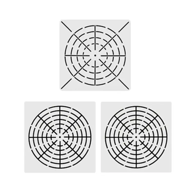 16 шт./компл. наборы инструментов для рисования мандалы для рисования камня, керамического стержня, трафарета