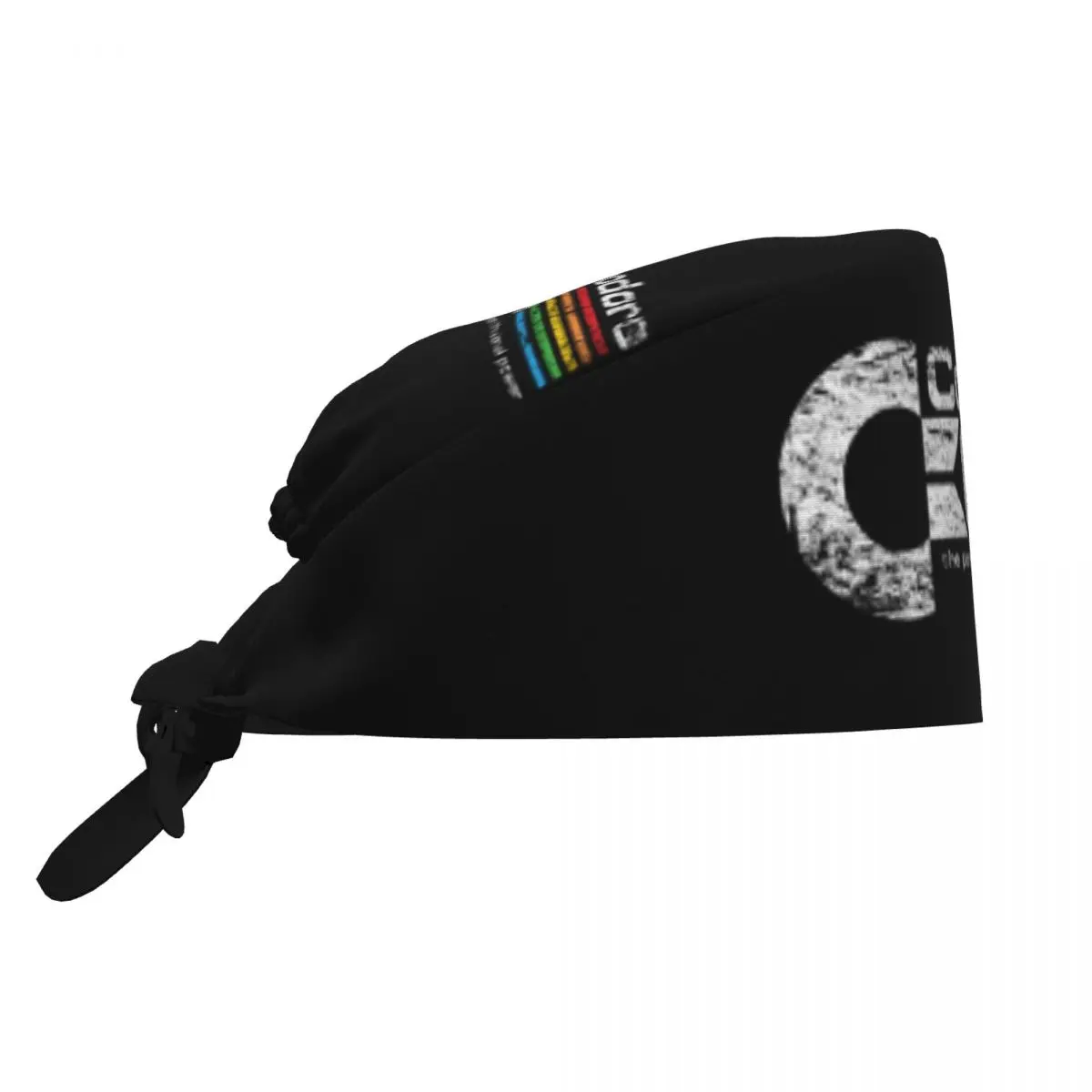 Custom Commodore 64 Amiga Scrubs Cap Surgical Hats Men Women Computer C64 Logo Operating Room Cap Operator Hats Lab Works Hat
