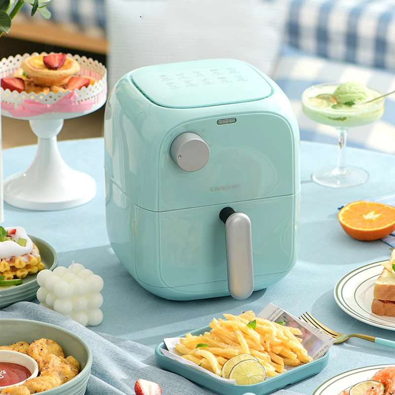 Kawaii Air Fryer Kids Egg Small Tools Electric Kitchen Oil-free Air Fryer Health French Fries Mini Nonstick Friggitrice Cooking