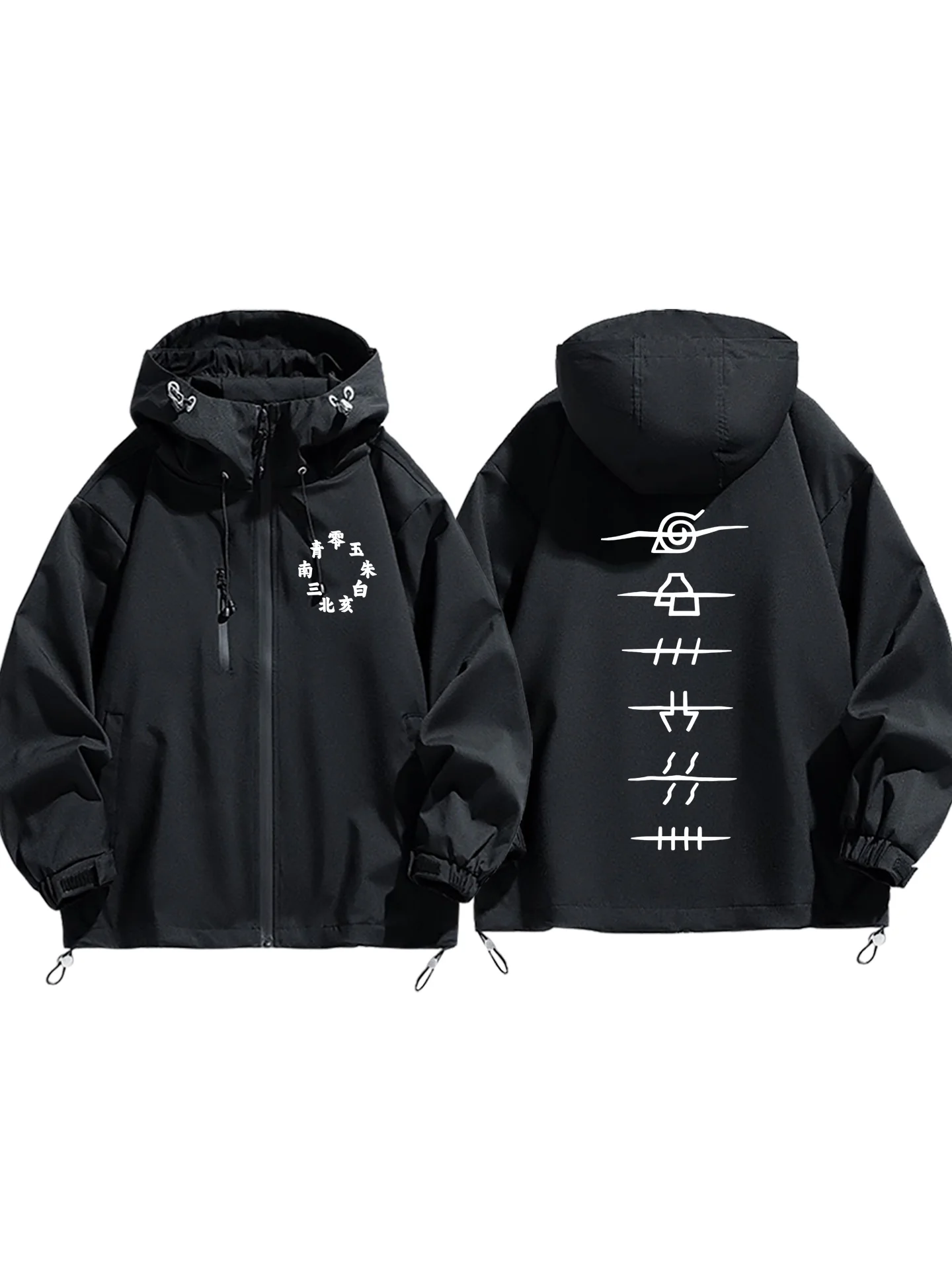 Loose Casual  Anime Cartoon Outerwear Jaet Zipper Decoration Polyester Fiber Casual Leisure Coat Spring Autumn