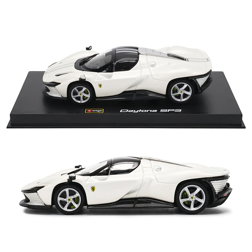 Bburago 1:43 vázaný ferrari DAYTONA SP3 závodní modelka simulace auto modelka slitina auto hračka pánský sbírka dar