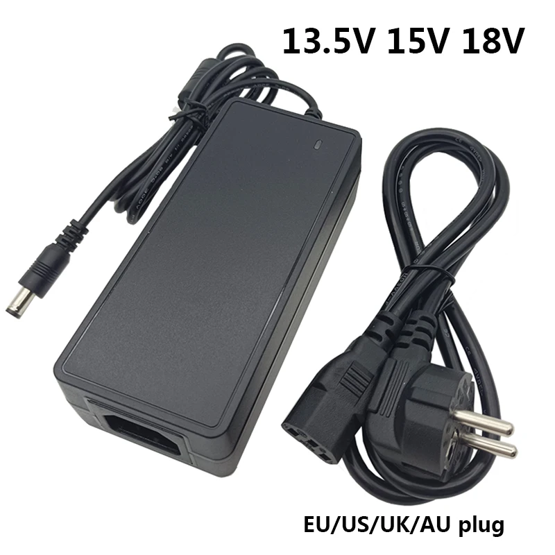 Transformer 220v 18v AC DC 15v 3a 18 Volt Power Supply 18v Source 15 Volt 15V 2a 13.5v Power Adapter 4A 5A UK AU EU US plug