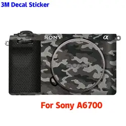 A6700 Anti-Scratch Camera Sticker Protective Film Body Protector Skin For Sony  ILCE-6700 ILCE6700