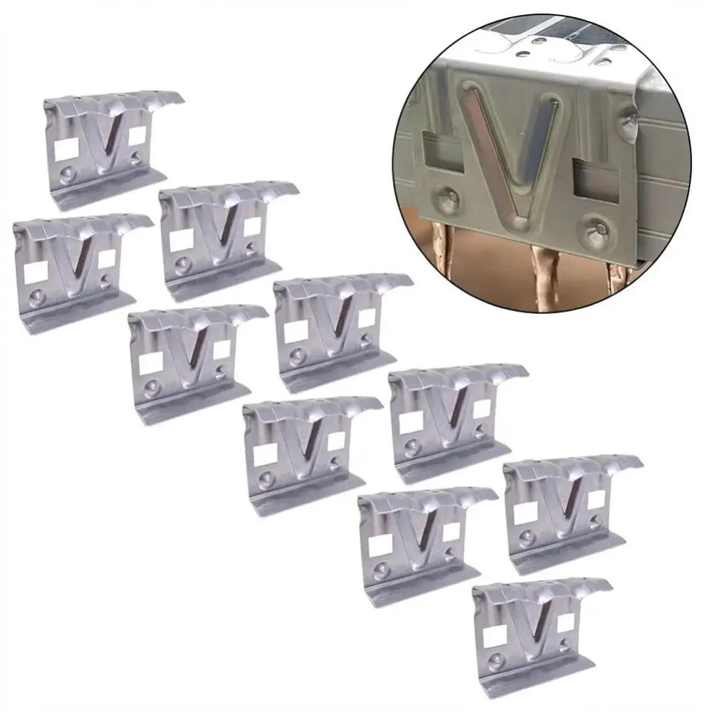 Solar Panel Water Drainage Clip Aluminum Alloy Photovoltaic Cleaning Tool Dirt Remover Frame Mud Discharge Accessory