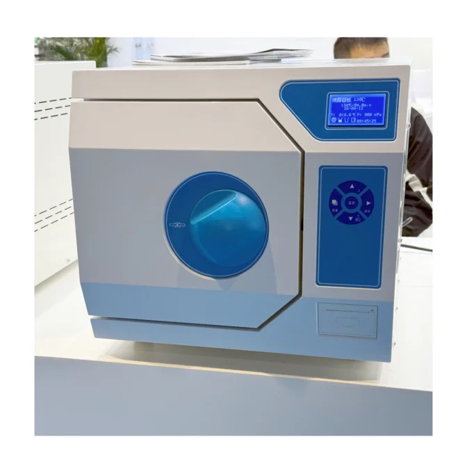 High Pressure Tabletop Autoclave for Beauty Salons, Steam Sterilizer for Tweezers & Scissors