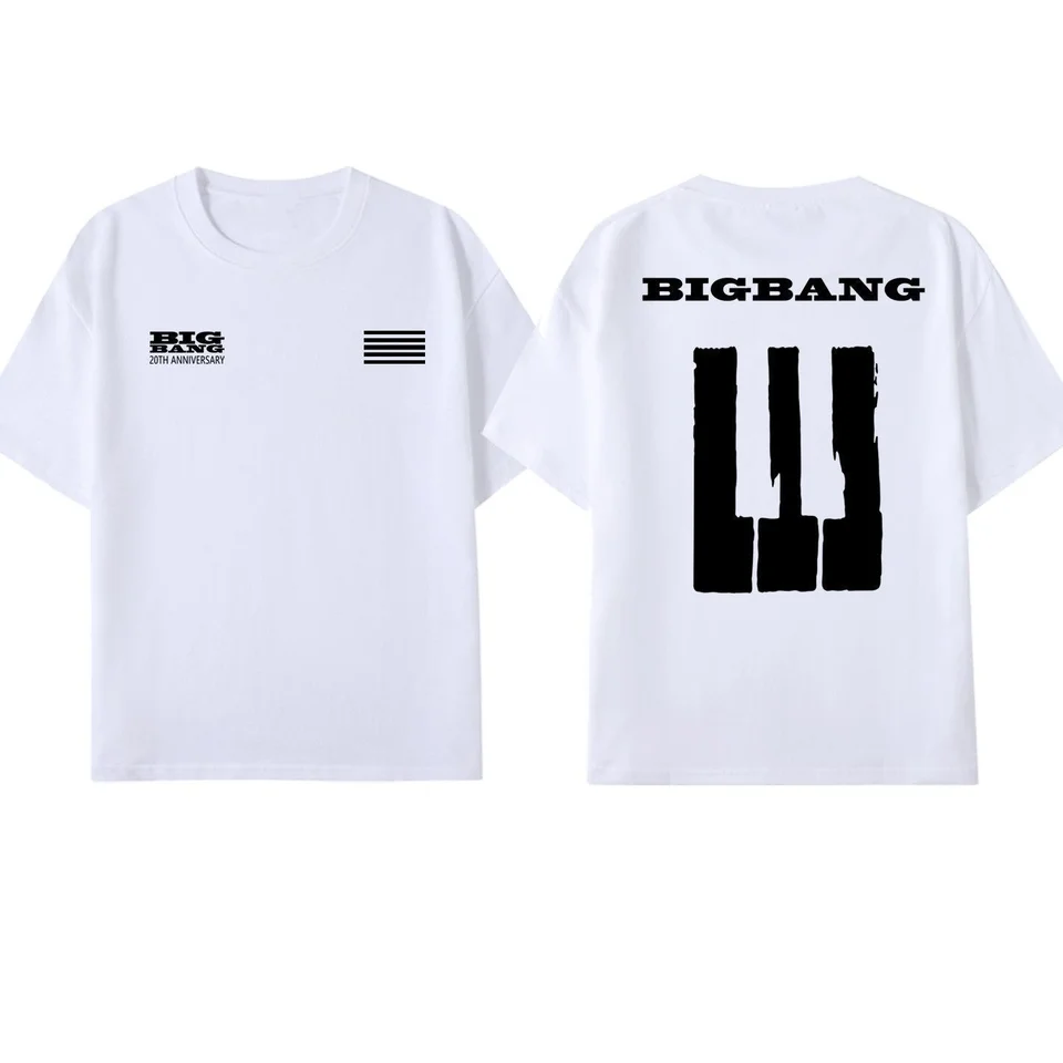 Bigbang 20th Anniversary Concert T-Shirt G-Dragon fans Short