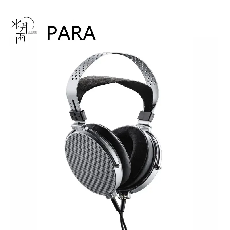 

MOONDROP PARA Полноразмерные плоские Hi-Fi музыкальные мониторы DJ Studio Стерео басовые наушники