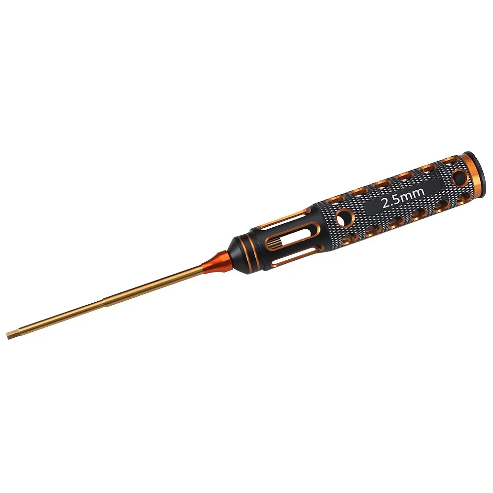 4 Stuks Rc Model Auto Reparatie Tools Harde Gelegeerd Staal Metalen Hex Schroevendraaiers Gereedschap 1.5/2.0/2.5/3.0 Mm Voor Rc Model Auto Vliegtuig Boot
