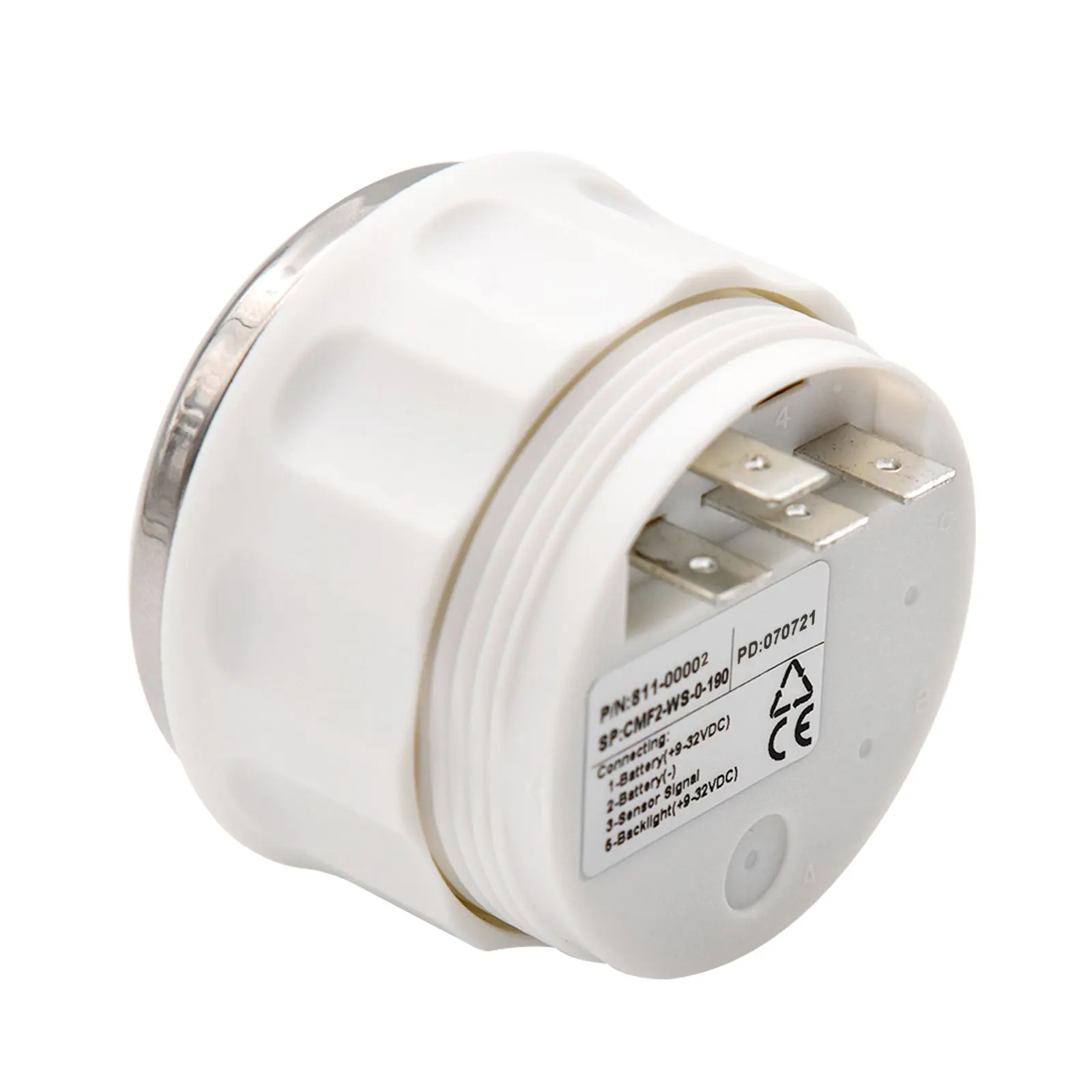 52mm Kraftstoffs tand anzeige rote Hintergrund beleuchtung Zeiger Öltank zähler Auto Marine Boot Auto 12V 24V mit Sensoren Kraftstoff tank Füllstand anzeige verwendet – Detail 16