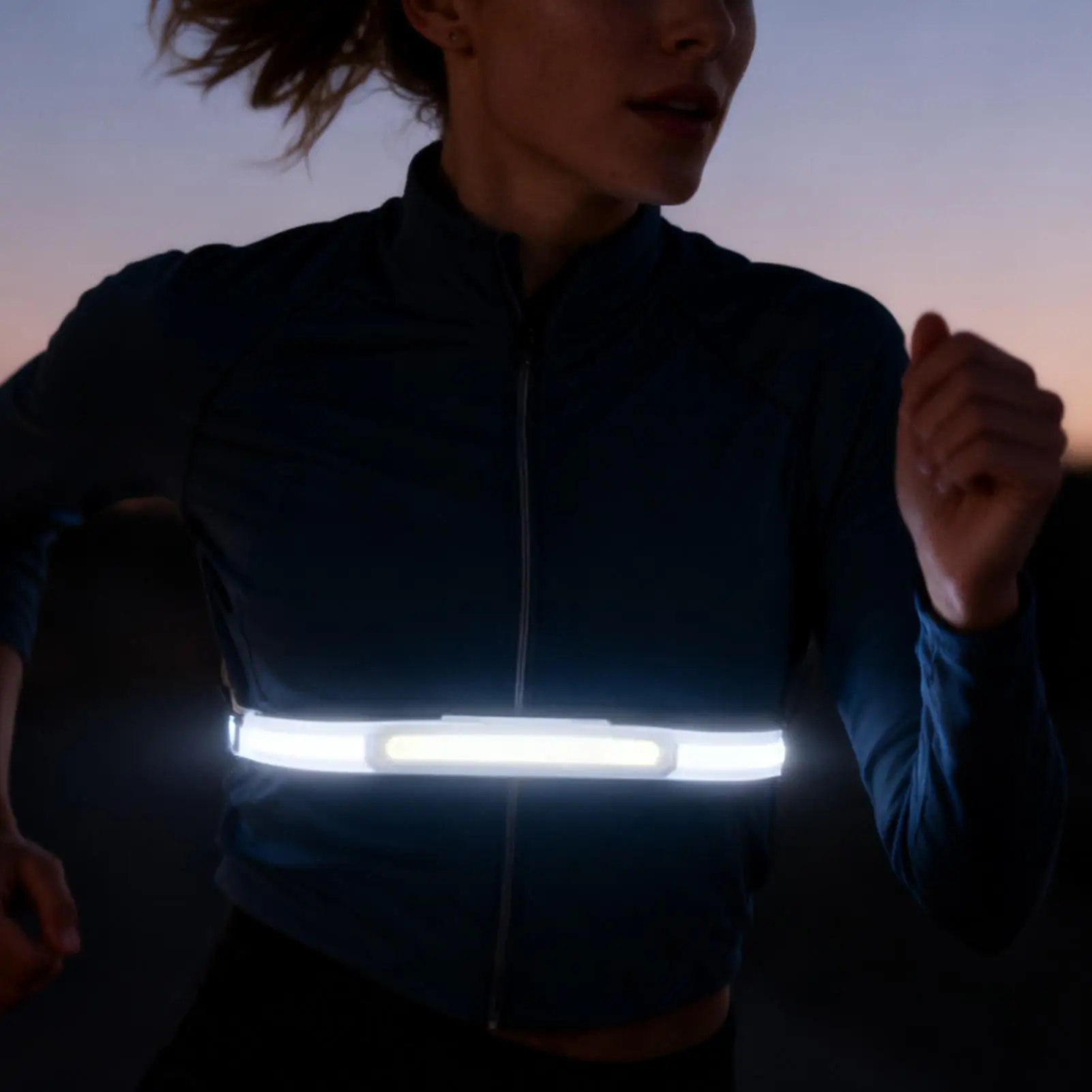 Running Light Waterproof 180 Rotating Waist Strap Ultra Bright Night Running Light For Safety Men Women Outdoor Camping Cycling