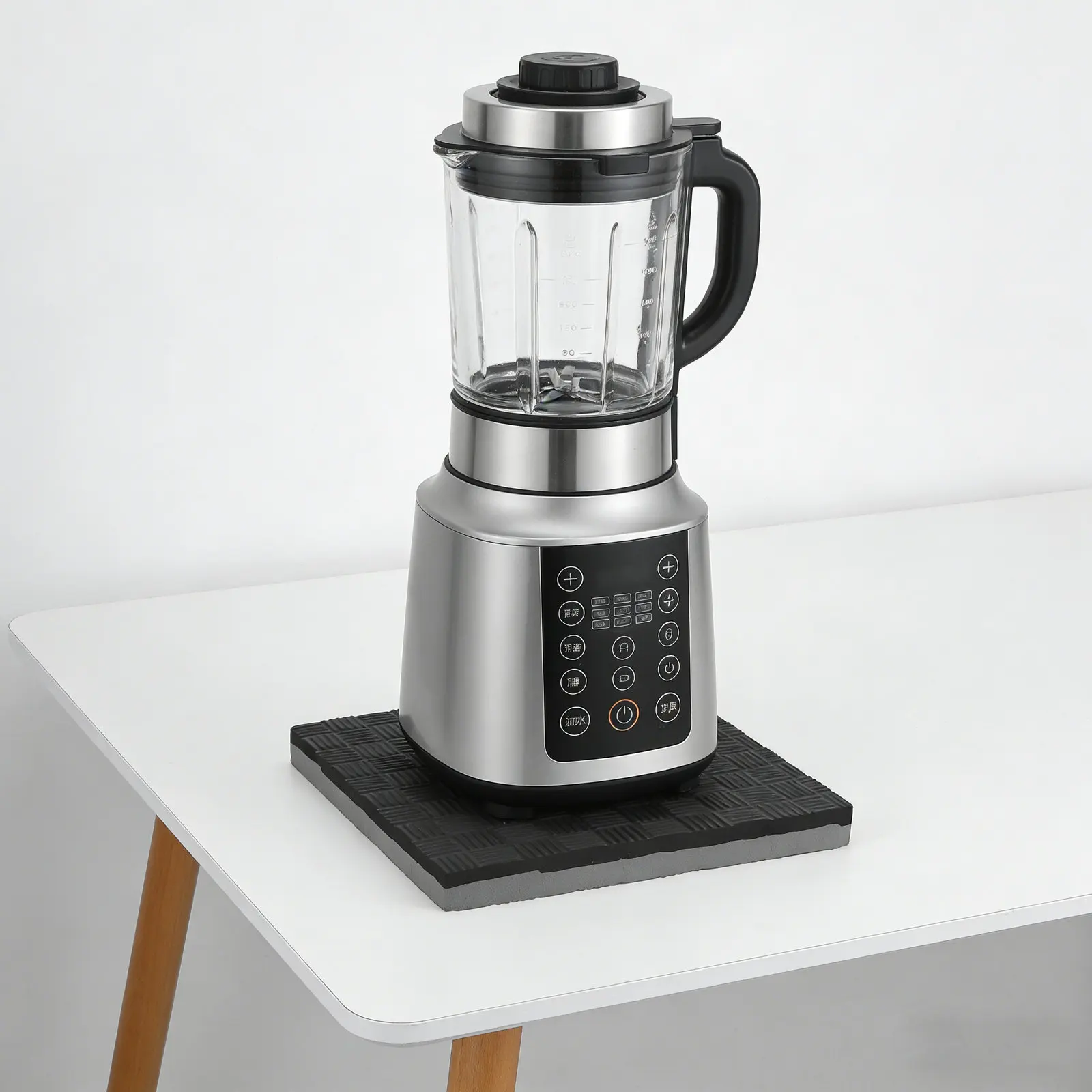 Food Processor Mat 9.8 X 1 Thick Anti Vibration Pad Noise Reduction Stable Non Slip Blender Soundproofing Shock Absorbing