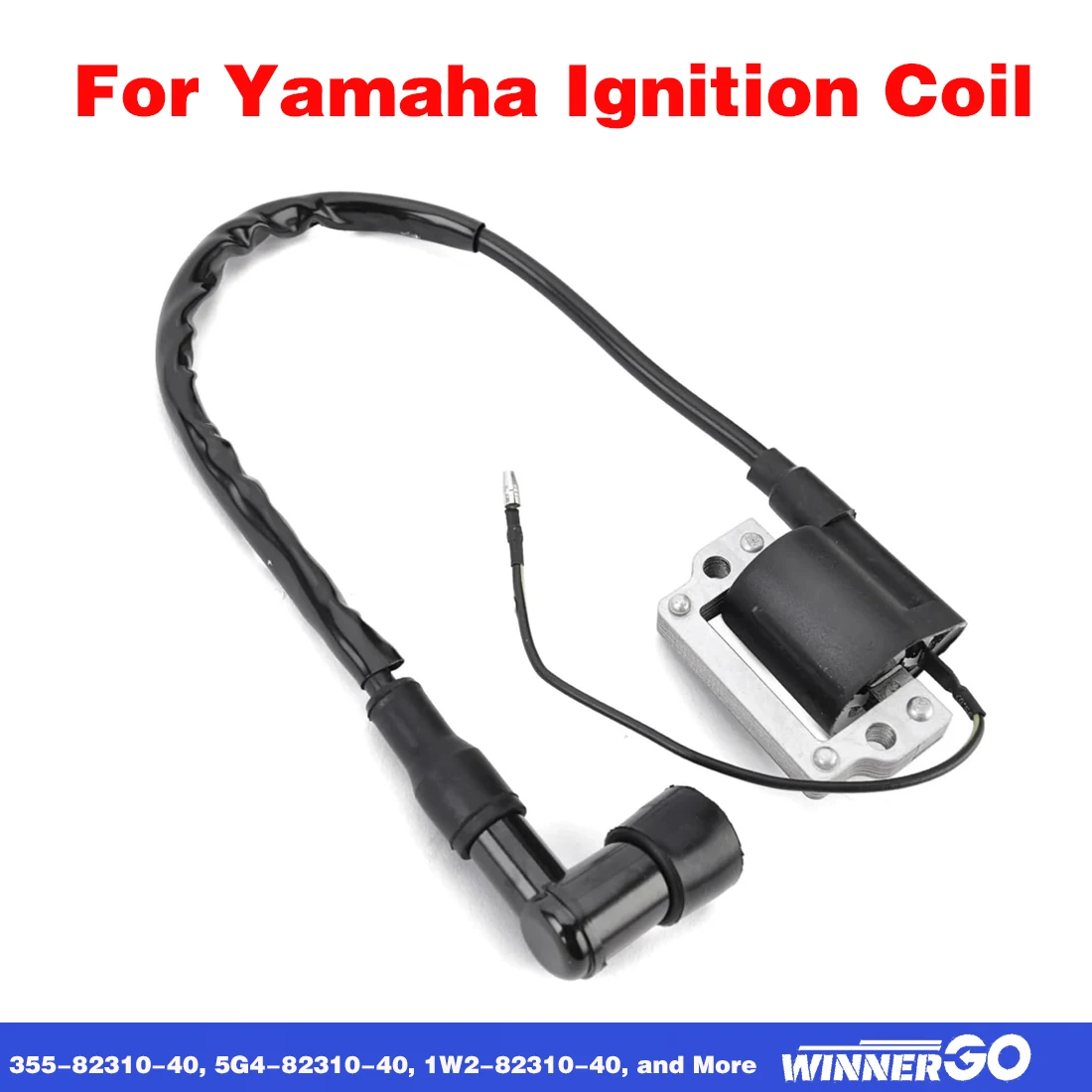 Motorcycle Ignition Coil Assy For Yamaha RD60 XT250 YT125 YT175 TY175 RS100 TY50 TT250 YZ60 MX125 MX175 YZ400 YZ465 YZ490 IT175 - view 3