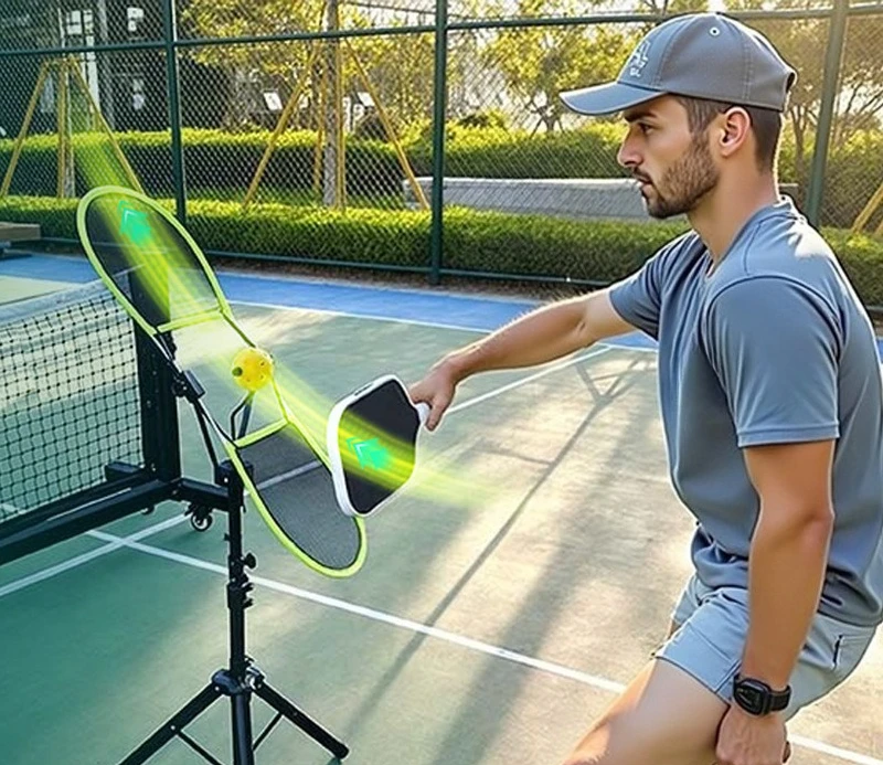 Tennis, pickleball trainer training room