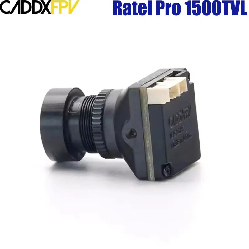 

CADDX Ratel Pro 1500TVL Super WDR 4,5 В-27 В 4:3/16:9 NTSC/PAL CMOS FPV Камера ночного видения Starlight Blacklight для радиоуправляемого дрона