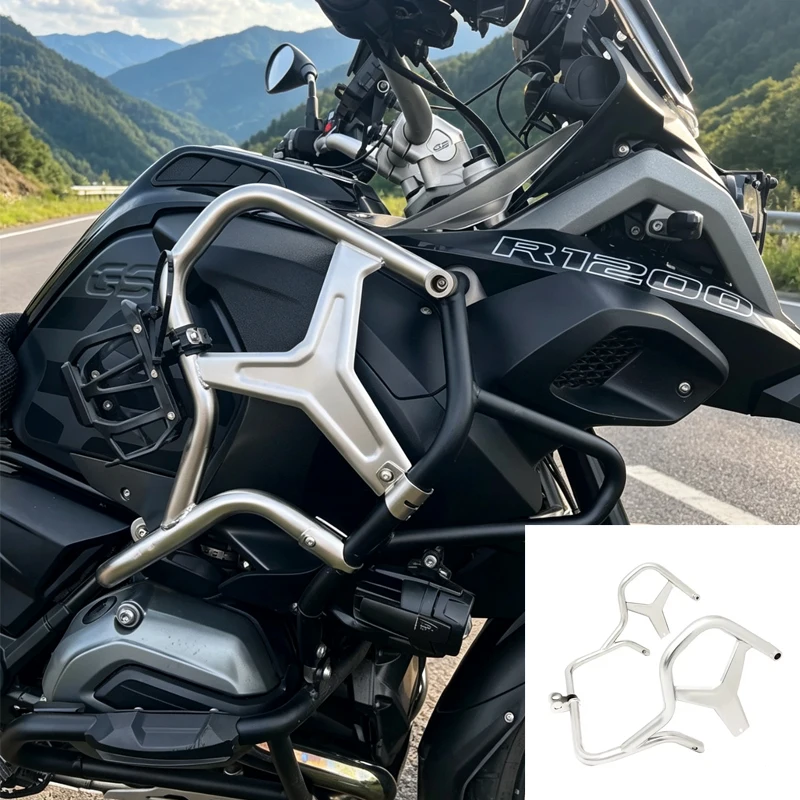 For BMW R1200GS Adventure R 1200GS ADV R1200GSA 2014-2019 Motorcycle Tank Crash Bar Extension Bumper Fairing Frame Protector