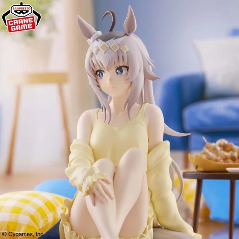 Figura de acción original Banpresto Uma Musume Cinderella Gray Oguri Cap Tamamo Cross Home Pajama Ver. Relax Time Anime Model Toys
