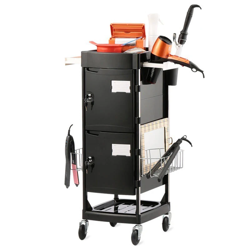 

Rolling Cart Salon Trolley Beauty Barber Storage Cart Organizer Wheels Equipment Carrito De Almacenamiento Portable Trolley