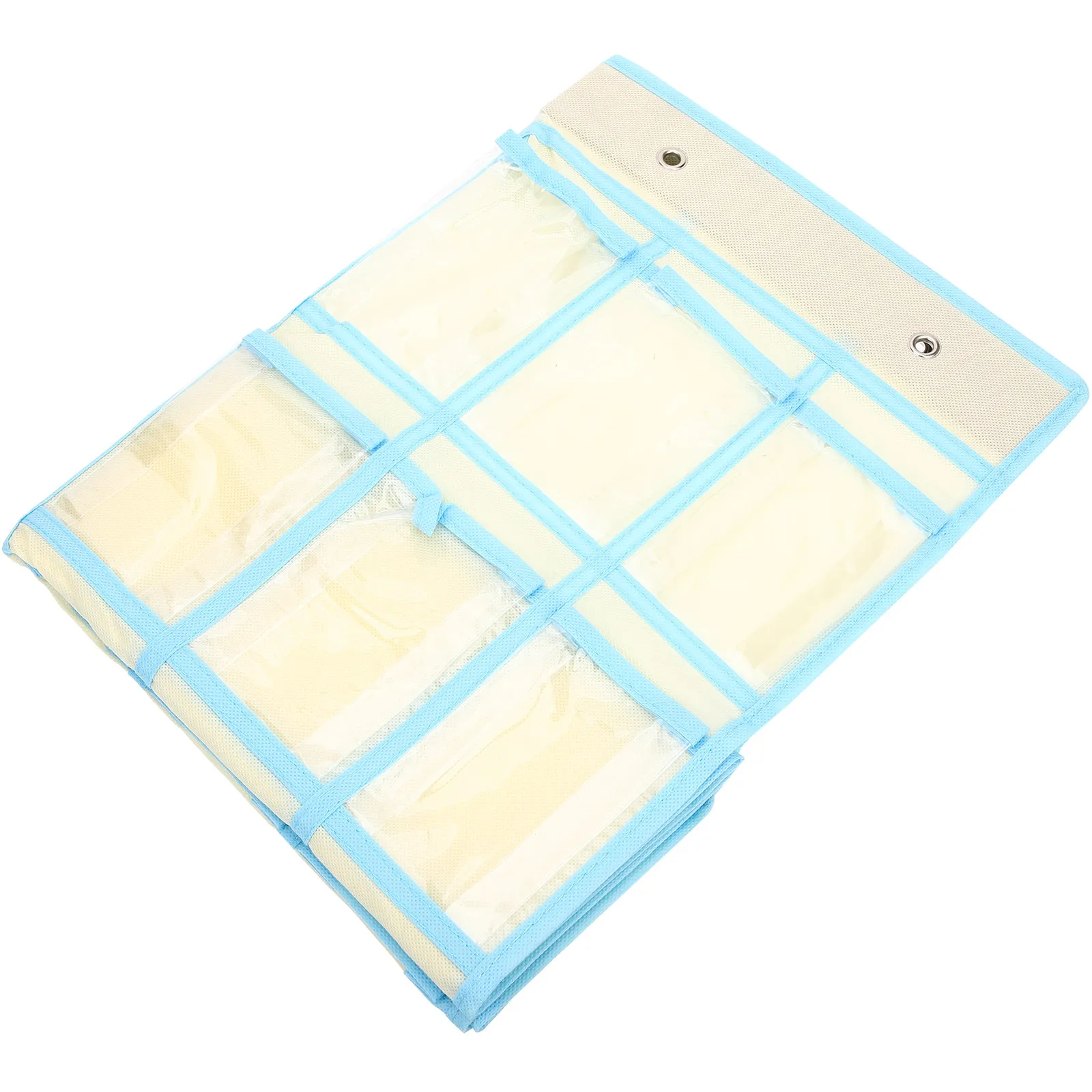 Hanging Storage Bag Jewelry Organizer 30 Pockets Cell Phone Holder Classroom Bedroom Wall Door Organizer Necklace Holder