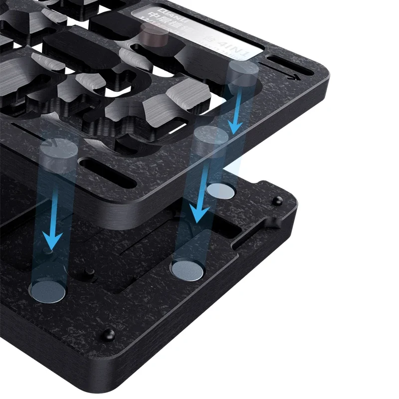 Qianli Motherboard Middle Layer Fixture Board 3D BGA Reballing Stencil Plant Tin for iPhone 17 XS 11 12 13 14 15 16 Pro Max MINI
