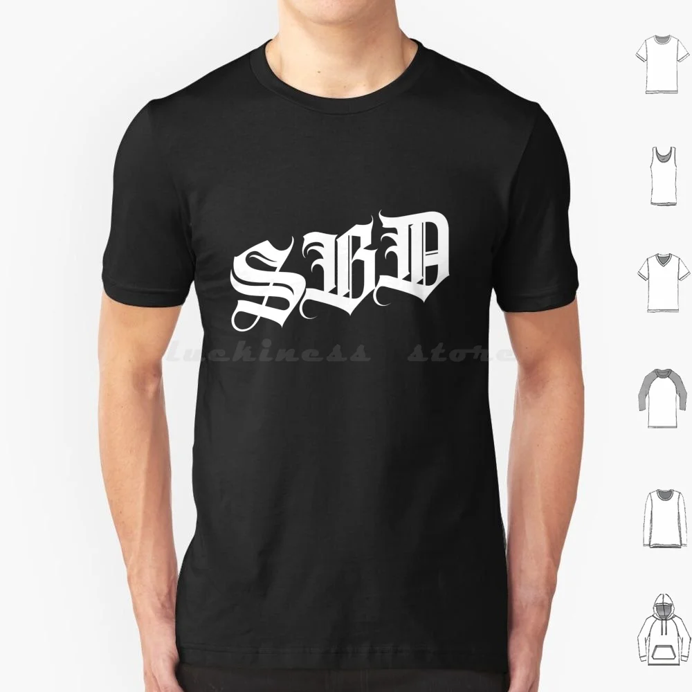 Sbd Old English White ( Squat Bench Deadlift ) T Shirt 6xl Cotton Cool Tee Squat Bench Deadlift Street Gym Gym Bro Squat Squats