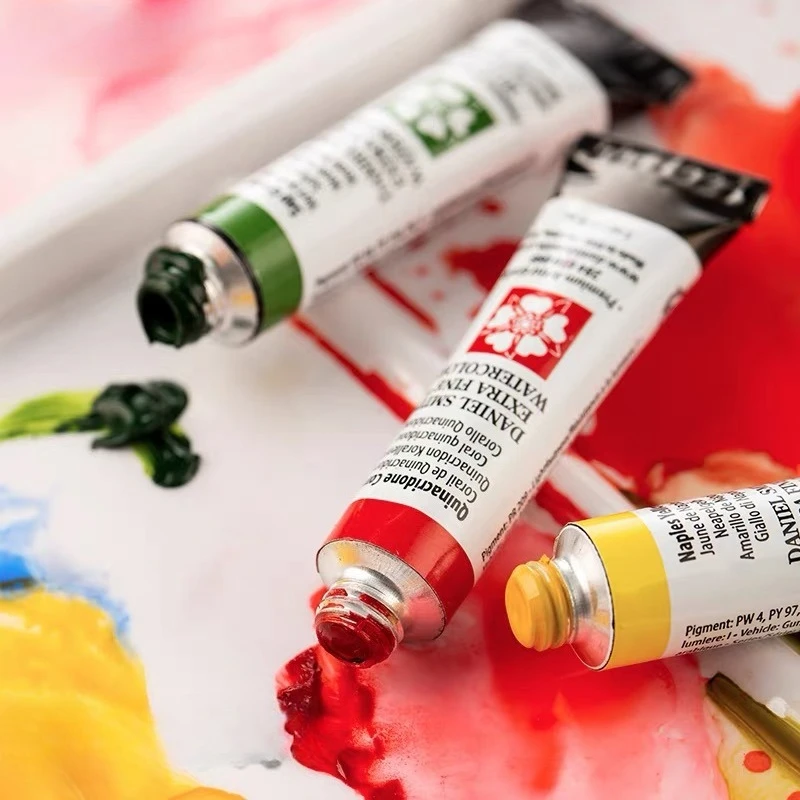 Pigment do akwareli Daniel Smith Master Superfine, ręcznie robiony, tuba 5ml, farba DS Artist Aquarela, artykuły plastyczne dla początkujących. — zdjęcie produktu 5