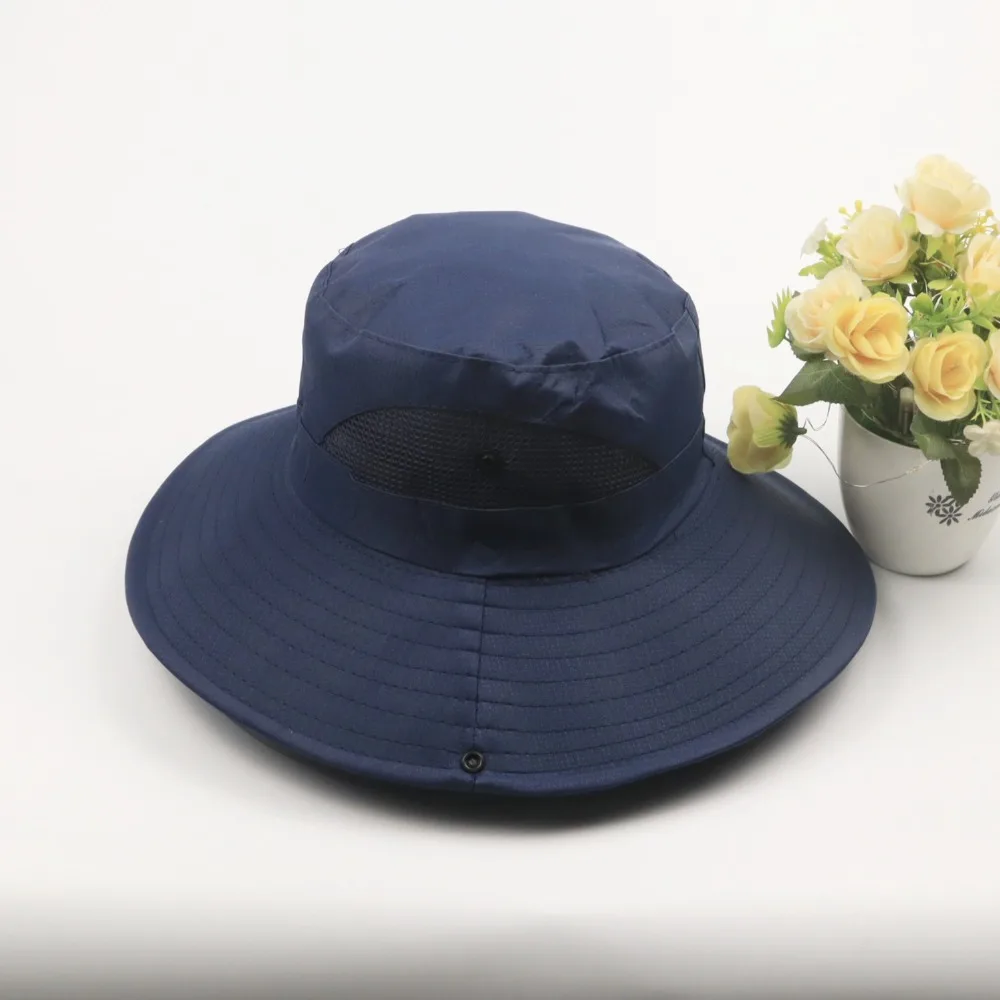 Fashion Wide Brim Sun Hat UV Protection Protect Neck Agricultural Work Hat Breathable Adjustable Beach Cap Gift