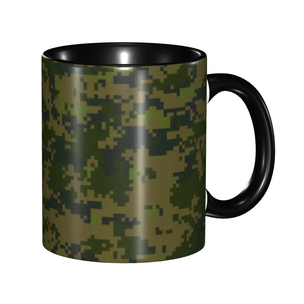 

Custom Camouflage Digital Camo Finnish Mugs DIY Ceramic Tea Milk Coffee Cup
