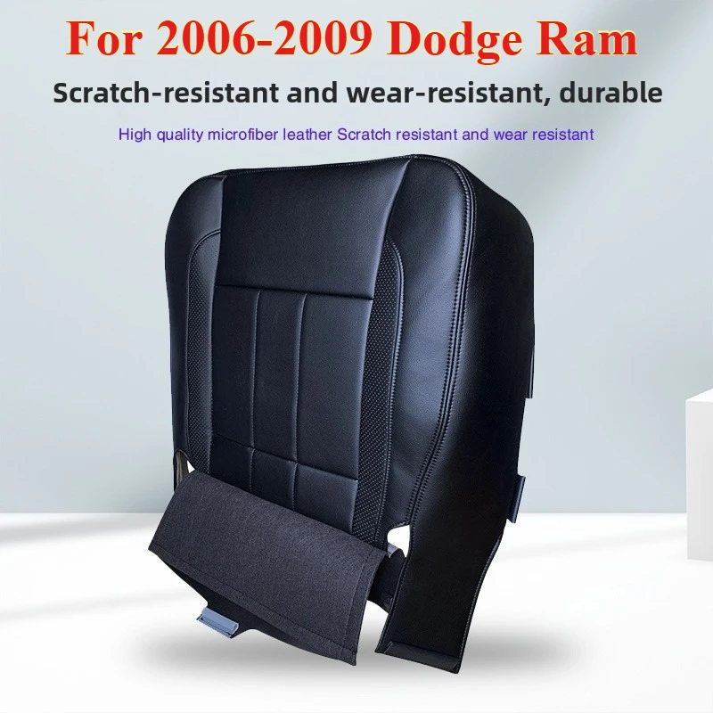 

1PCS For 2006-2009 Dodge Ram PU leather Car Seat Cover Custom Seat Covers Driver & Passenger Side Bottom Seat Cover