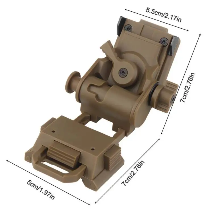 Nylon L4 G24 L4G24 NVG uchwyt na aluminiowy kask akcesoria mocowanie J ramię Fit OPS Core Shroud Fast Wendy kask Mich Mount